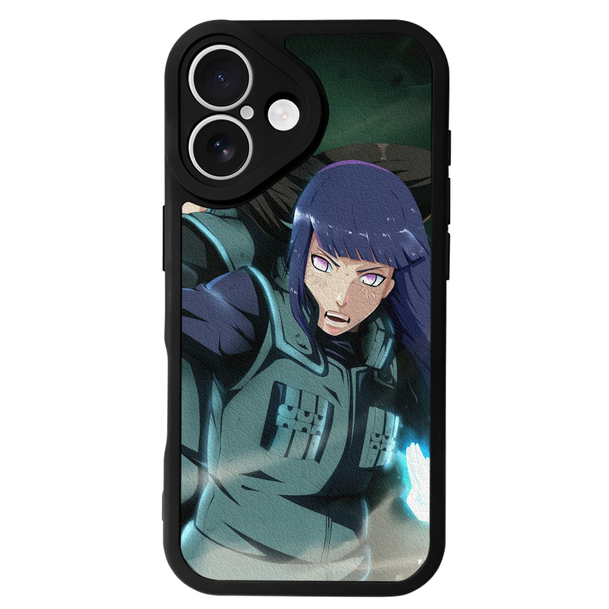 （画像用） NARUTO -ナルト- NARUTO -ナルト- 疾風伝 【iPhone 16シリーズ対応】シリコンスマホケース（レザー調） 材質：シリコン